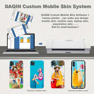 Daqin Custom Die Cut Vinyl Stickers Machine Beauty Master Software do cięcia