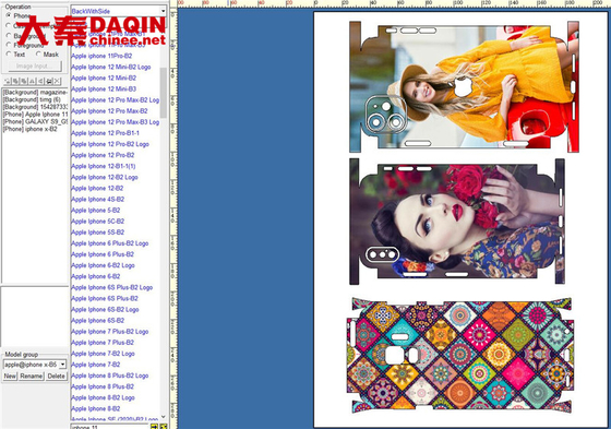 Daqin Custom Die Cut Vinyl Stickers Machine Beauty Master Software do cięcia
