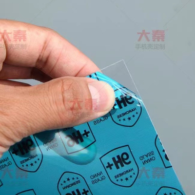 6H 9H Telefon komórkowy Back Nano Szkło hartowane Screen Protector Surowce
