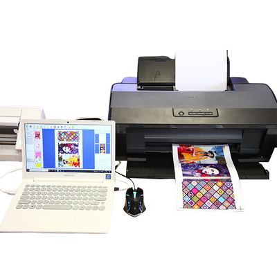 Laminowane naklejki Mobile Skin Cutter Printer System oprogramowania maszyny
