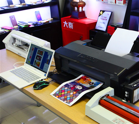 CE Daqin 3d Maszyna do cięcia skóry telefonu komórkowego z oprogramowaniem