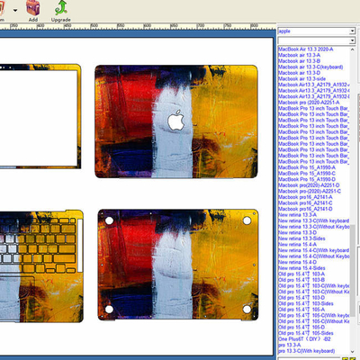 Daqin Full Body Screen Guard Oprogramowanie maszyny do produkcji skóry laptopa ODM