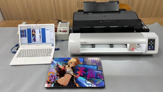 Naklejki na laptopa Daqin Laptop Skin Mobile Protector Making Machine Factory Production