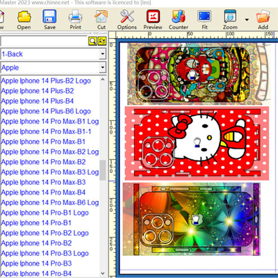 Polichlorek winylu Mobile Skin Cutter Dostosowane naklejki Protector