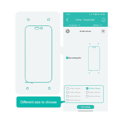 Idskin Screen Protector Cutter Stabilny łatwy do folii ochronnej na telefon komórkowy