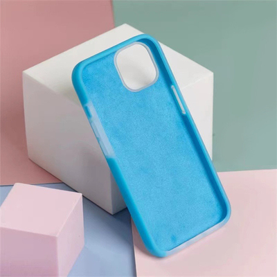 Mobilna, odporna na wstrząsy tylna obudowa telefonu komórkowego Jelly Liquid Silicone Case dla Iphone 14 / 14PRO / 14 PRO MAX / 13 / 13PRO