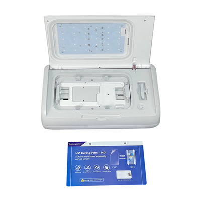 Przenośny UV LED utwardzające pudełko światła UV Automatyczny telefon Film Applicator Machine