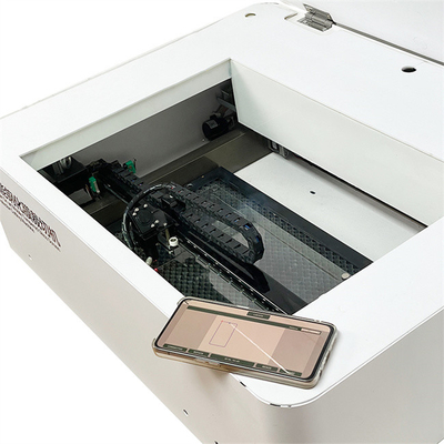 Niestandardowe mobilne naklejki laserowe do cięcia skóry papierowej Ocieplenie wodne Weihong Control Automatic Laser Cutting Plotter