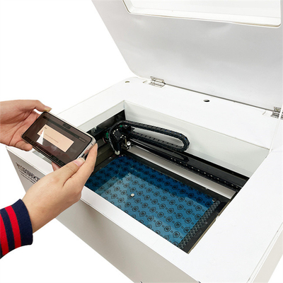 Małe Przedsiębiorstwa W Domach Cięcie Nano Szkło Cnc Cutter Akrylowe Certyfikacja Ce Mini Przenośna Maszyna do grawerowania laserowego