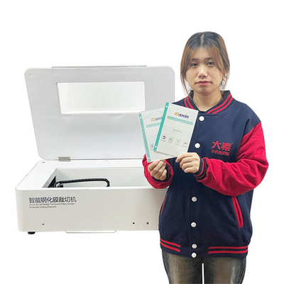 Nieograniczona produkcja telefonów komórkowych Tpu Hydrogel Film Sheet Laser Cutter Plotter Tempered Glass Screen Protector Cutter