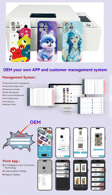 DAQIN Printer Transfer Heater Printer Heat Press Sublimation Machine dla specjalnej obudowy telefonu komórkowego