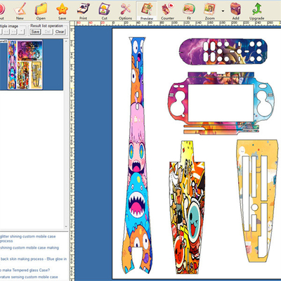 Daqin Laptop Skin Making Machine i Laptop Skin Design Software Cutting Machine dla spersonalizowanych skór laptopów