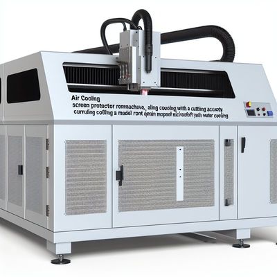 Chłodzenie powietrza Ochrona ekranu Maszyna do cięcia laserowego o wysokiej dokładności cięcia i modelu chłodzenia Chłodzenie wodą w obiegu