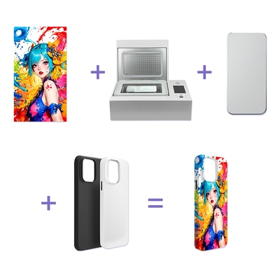 Sprzęt do sublimacji etui na telefon DIY, przyjazny interfejs użytkownika