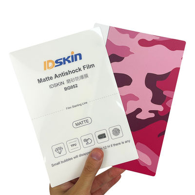 B158 Ochraniacz ekranu smartfona Naklejka na tył Folia TPU Hydrożelowa Maszyna do cięcia ploterem