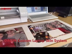 3D Daqin niestandardowa naklejka na laptopa Maszyna do produkcji skórek